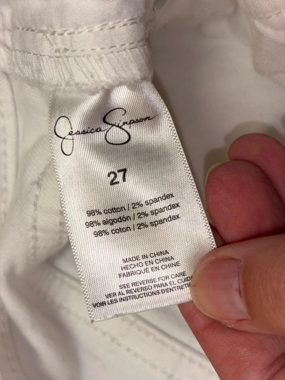 Jessica Simpson Infinite High Waist Shorts Size 27